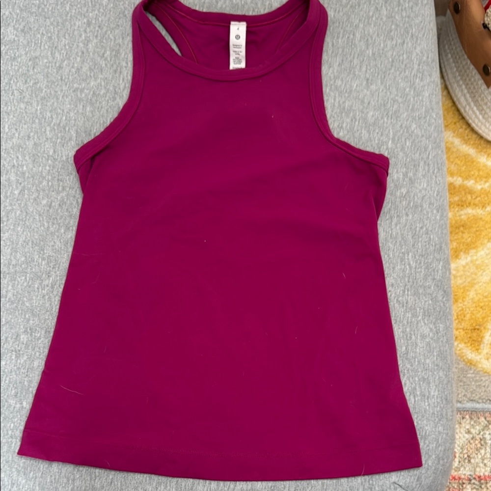 Lululemon Magenta Align Tank Top